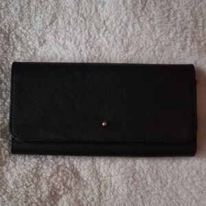 Black Leather Wallet
